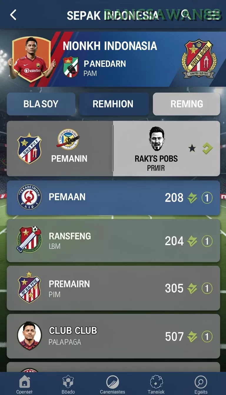 Cuplikan layar menu unduhan bangsawan88 untuk perangkat Android